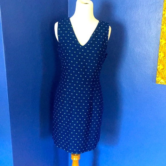 Vintage 60s inspired crochet tweed-like woven shift dress - mod retro secretary - Picture 3 of 13